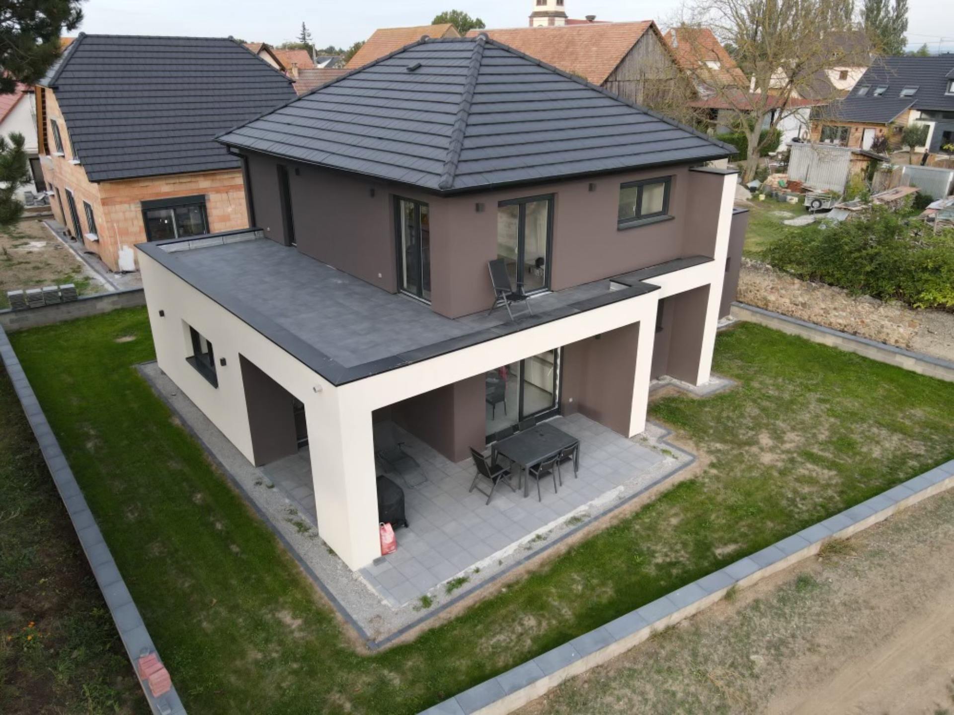 Chantier à Forschwihr couverture et zinc  Saverne