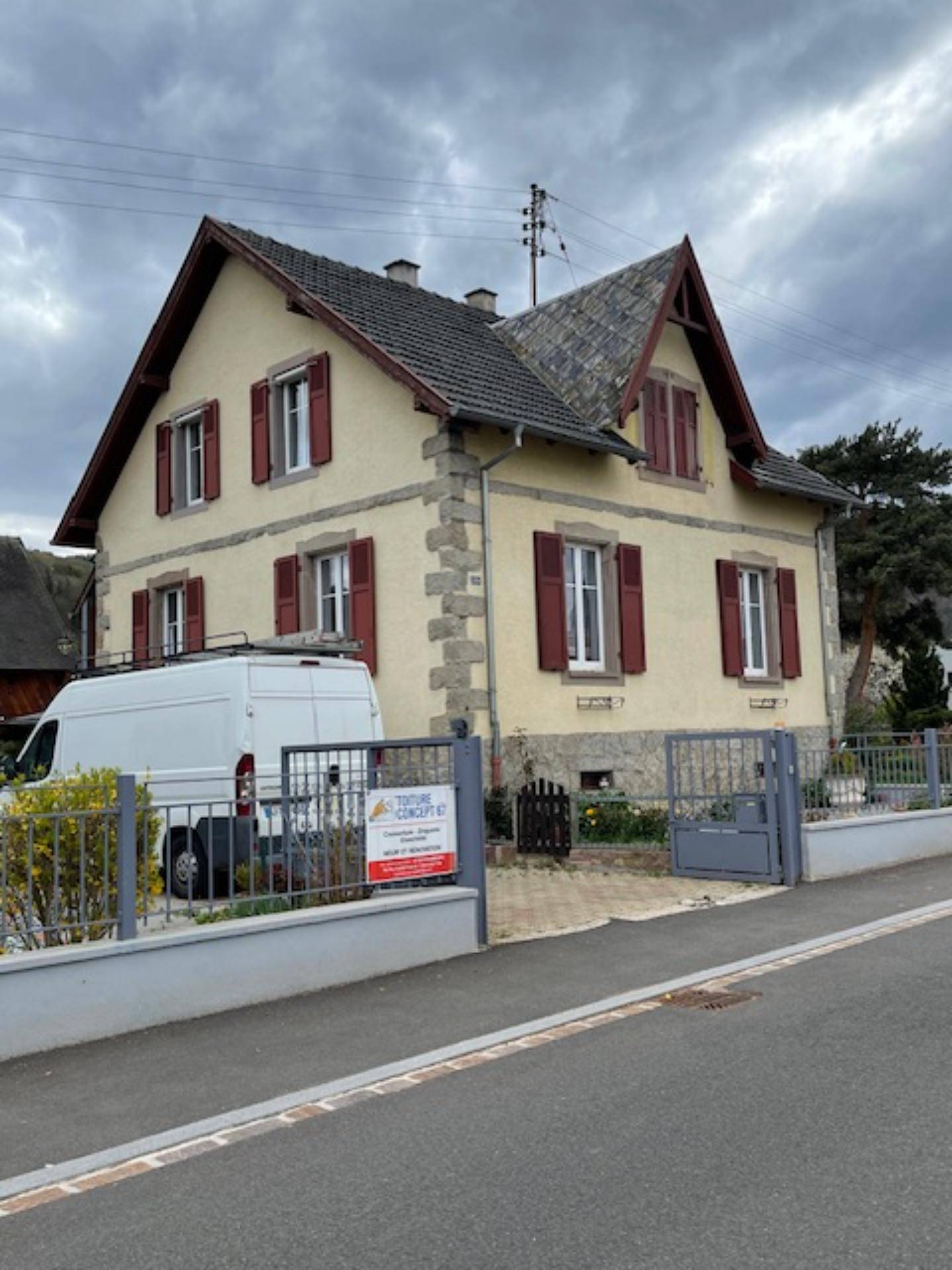 Rénovation toiture zinc habillage des planches &#8211; Wintzenheim Illkirch-Graffenstaden 1