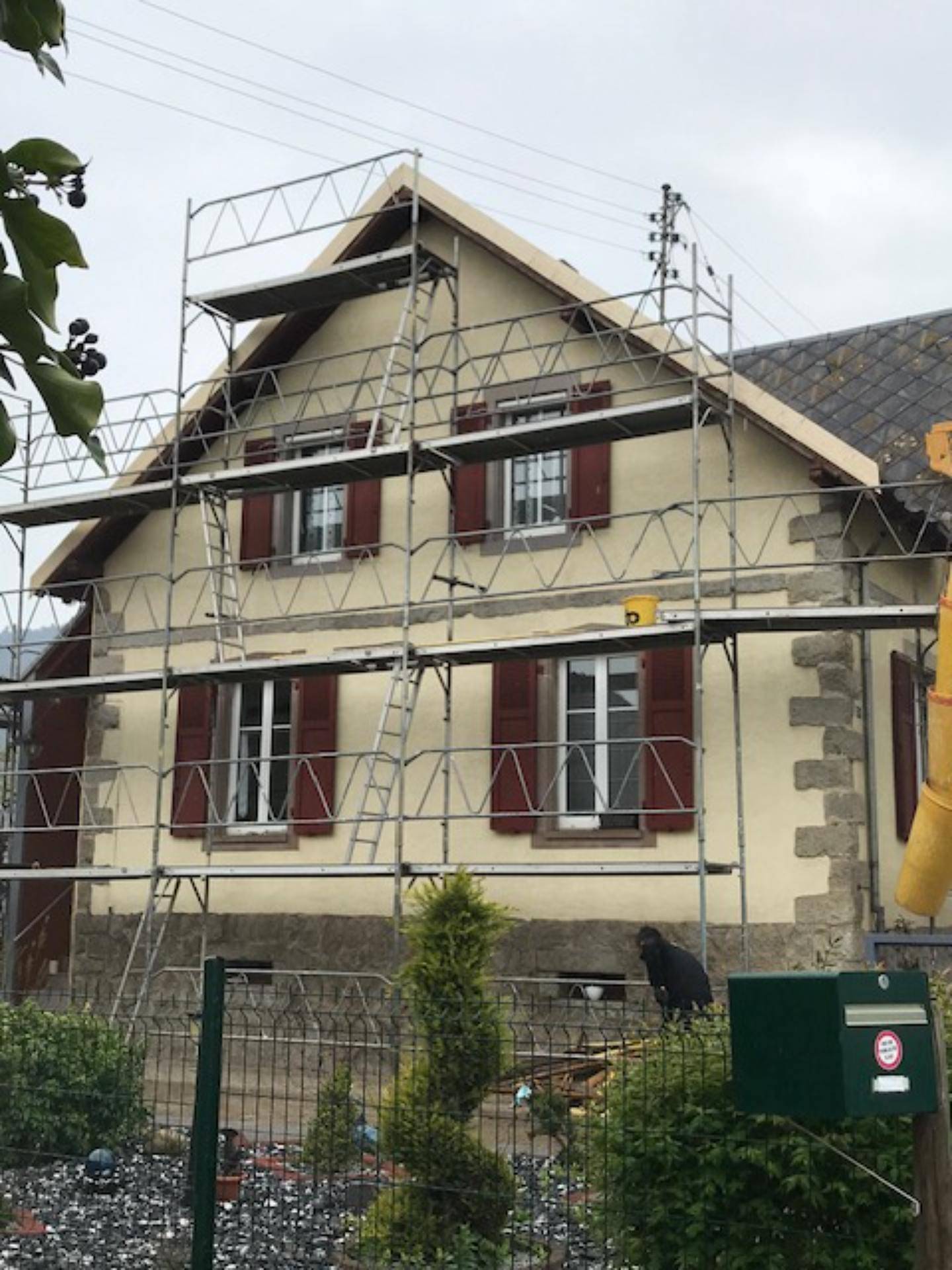 Rénovation toiture zinc habillage des planches &#8211; Wintzenheim Erstein 0