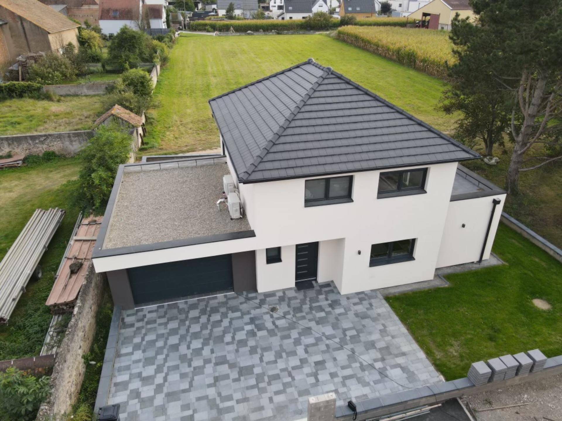 Chantier à Forschwihr couverture et zinc  Haguenau 2