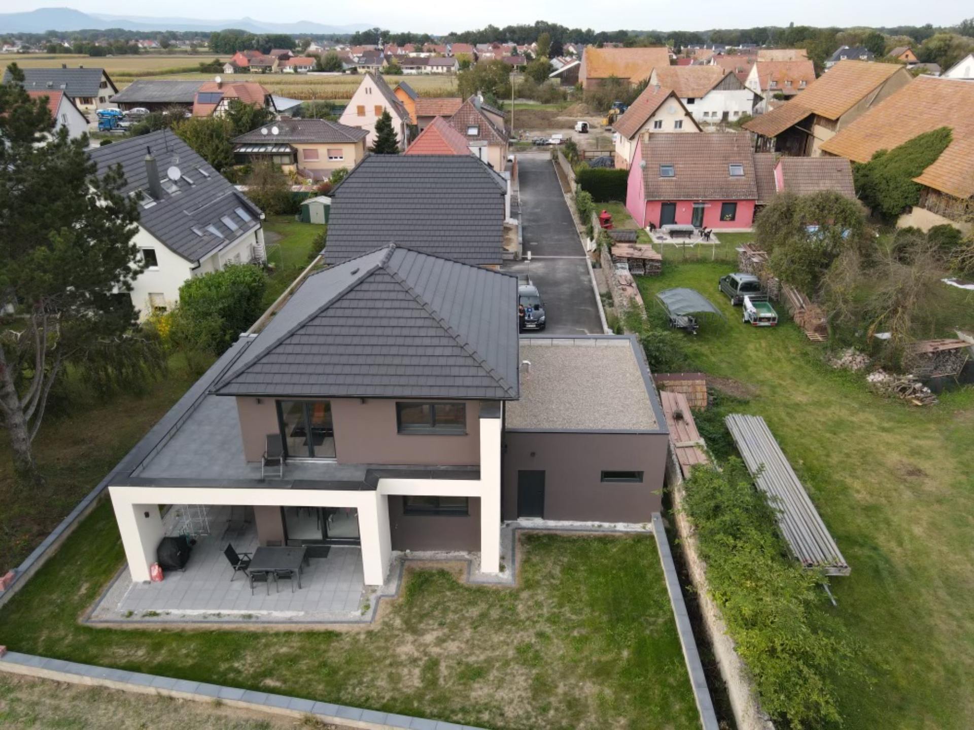 Chantier à Forschwihr couverture et zinc  Saverne 0